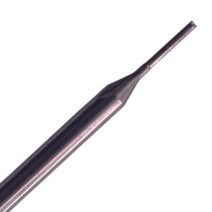 Fresa Topo 2 Cortes Reto 1.0mm x 7mm Metal Duro Router CNC