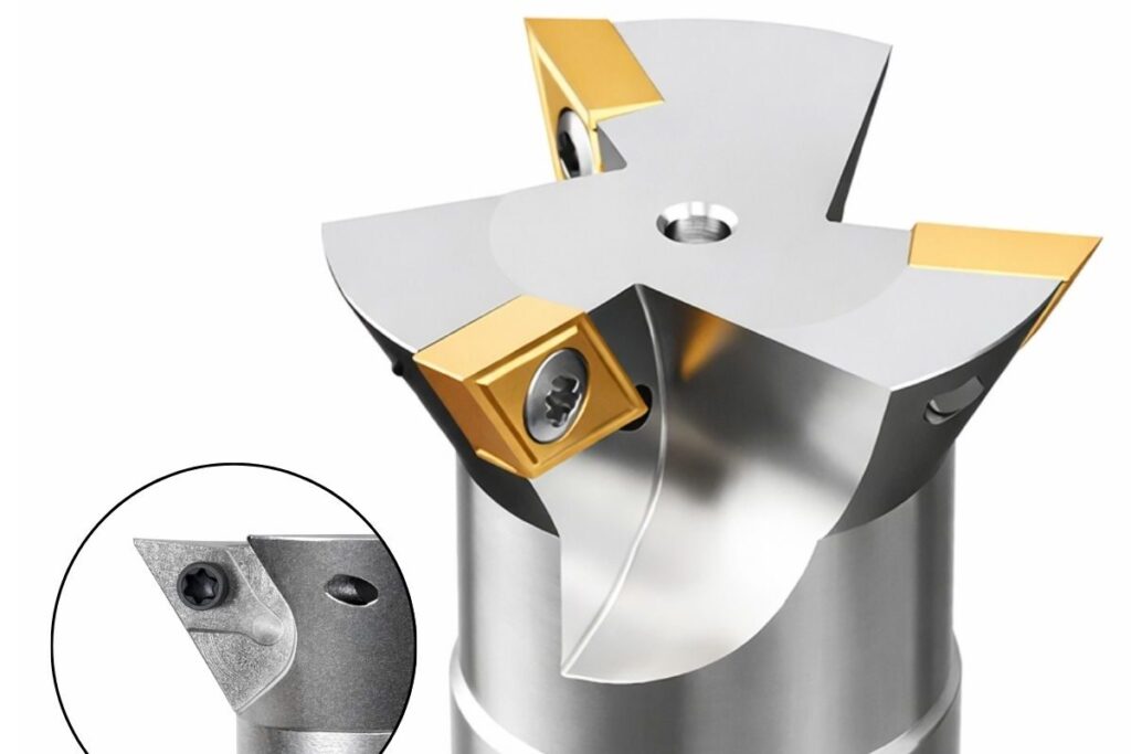 Fresa Rabo De Andorinha 50mm X 60° C/ Inserto Intercambiável