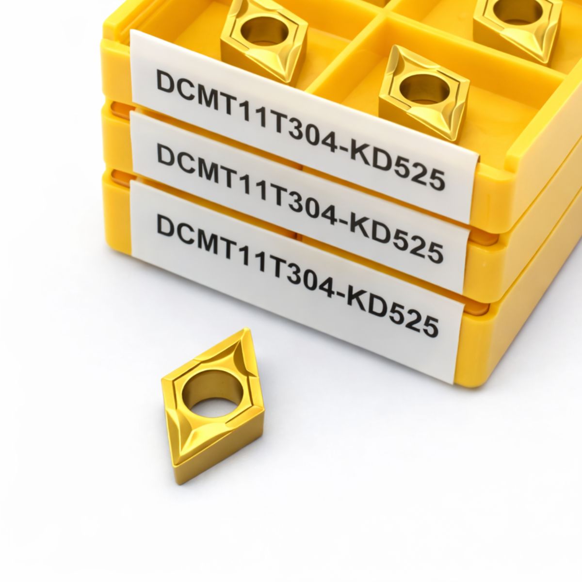 Pastilha Inserto Dc11 Dcmt11 Vídia P/ Usinagem Fresa Torno