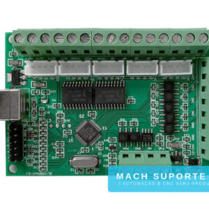 Interface Placa Controladora CNC via porta USB BL-USBMACH V2.0 D1712 - 5 Eixos para Mach3