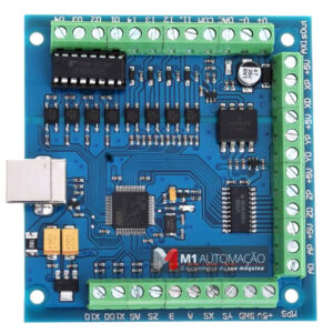 Interface Placa Controladora CNC via porta USB RnR STB-USB BLUE ECO MOTION 2.0 – 4 Eixos para Mach3