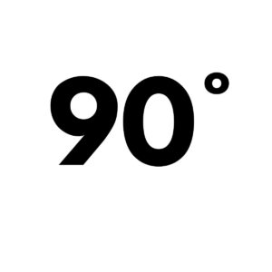 90 graus
