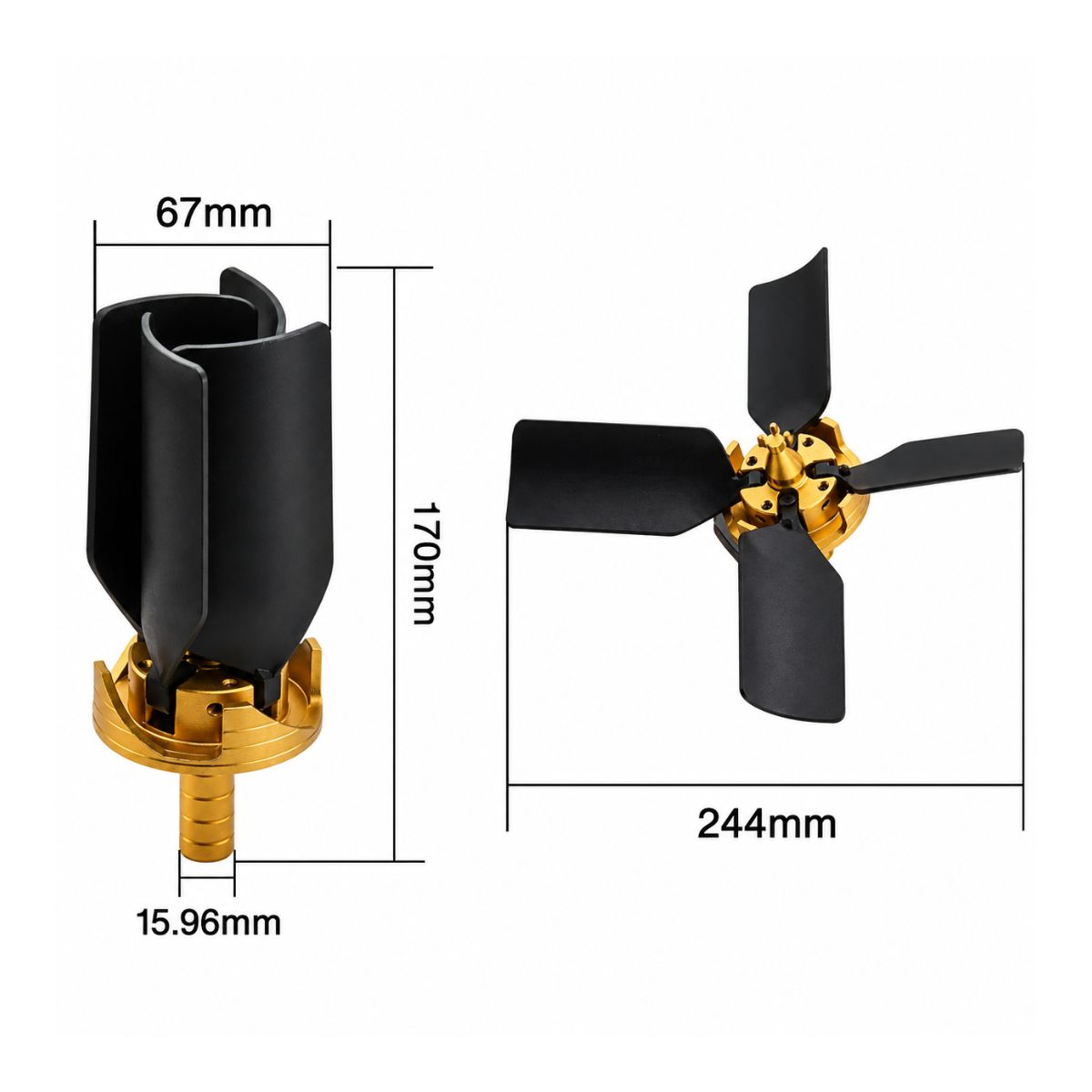 Ventilador limpa cavaco para Fresa, Router e Centro de Usinagem CNC